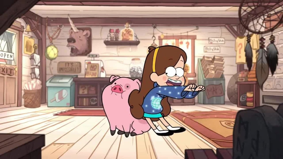 Гравити Фолз Пухля и Мэмбл