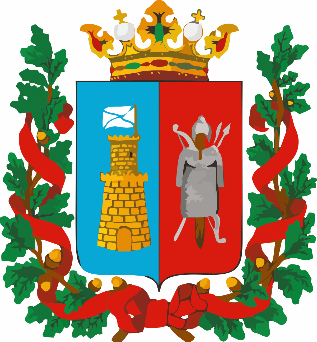 Флаг Ростовской губернии