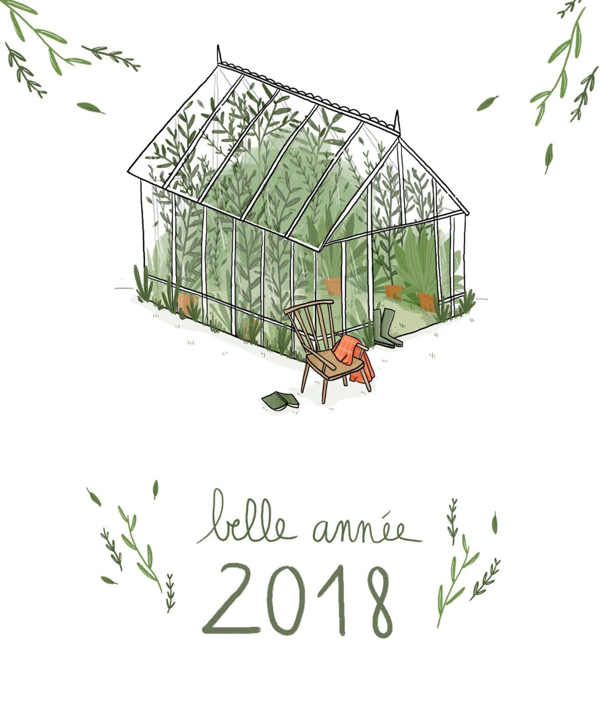 Теплица рисунок