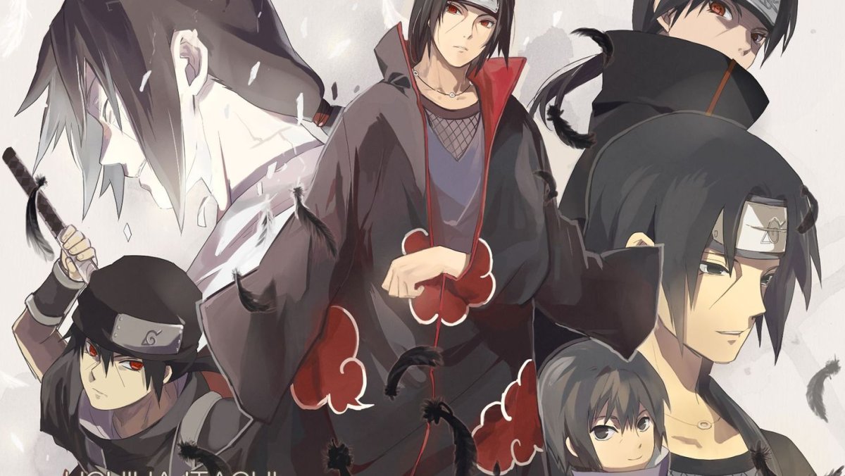 Наруто персонажи Саске и Итачи