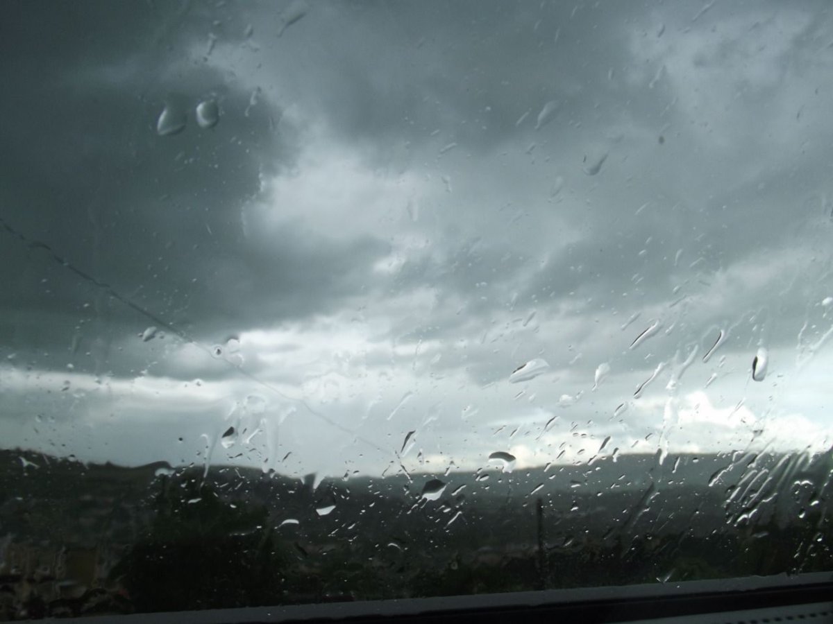 Дождливое небо Эстетика