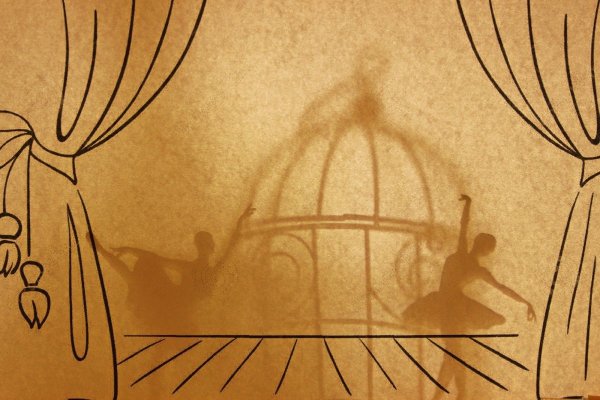 Фон для презентации театр