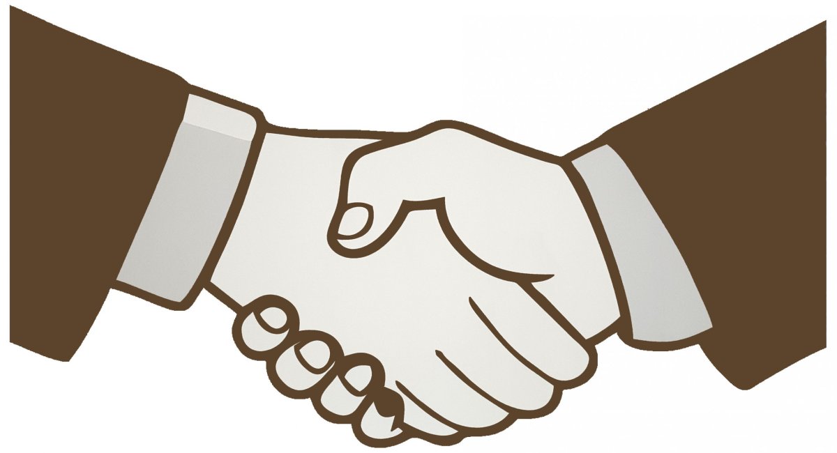 Аватарка рукопожатие