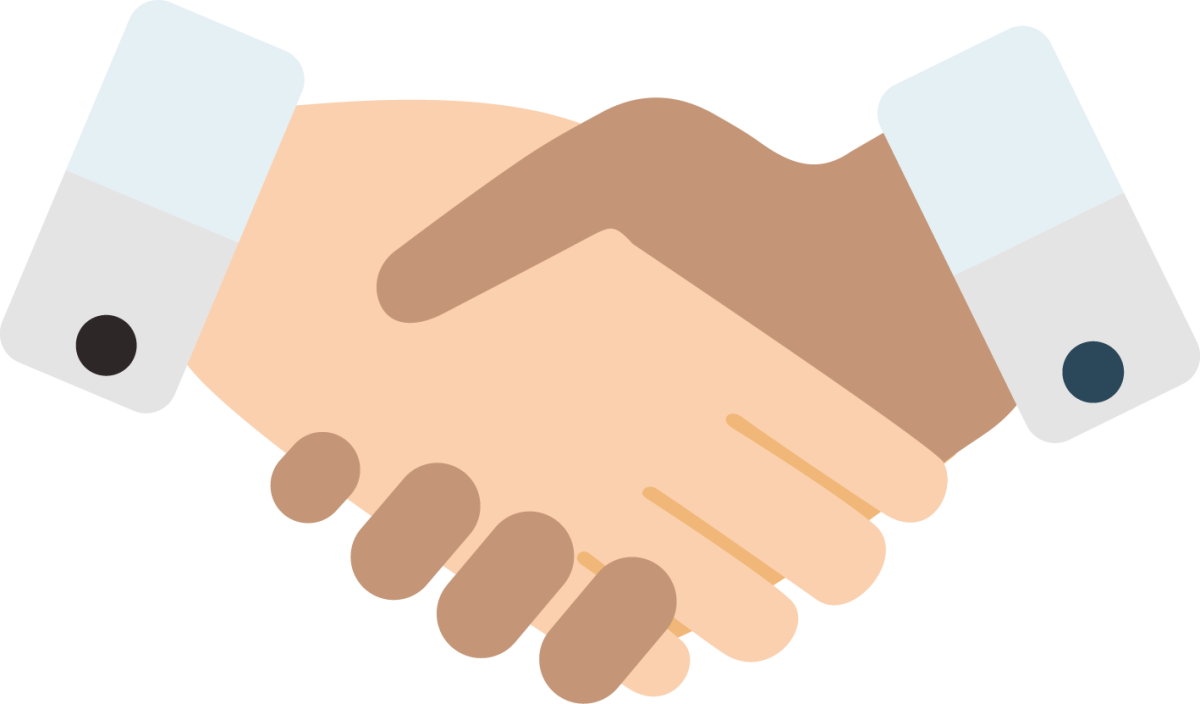 Смайлик рукопожатие