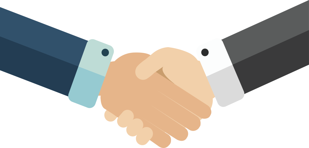 Рукопожатие вектор