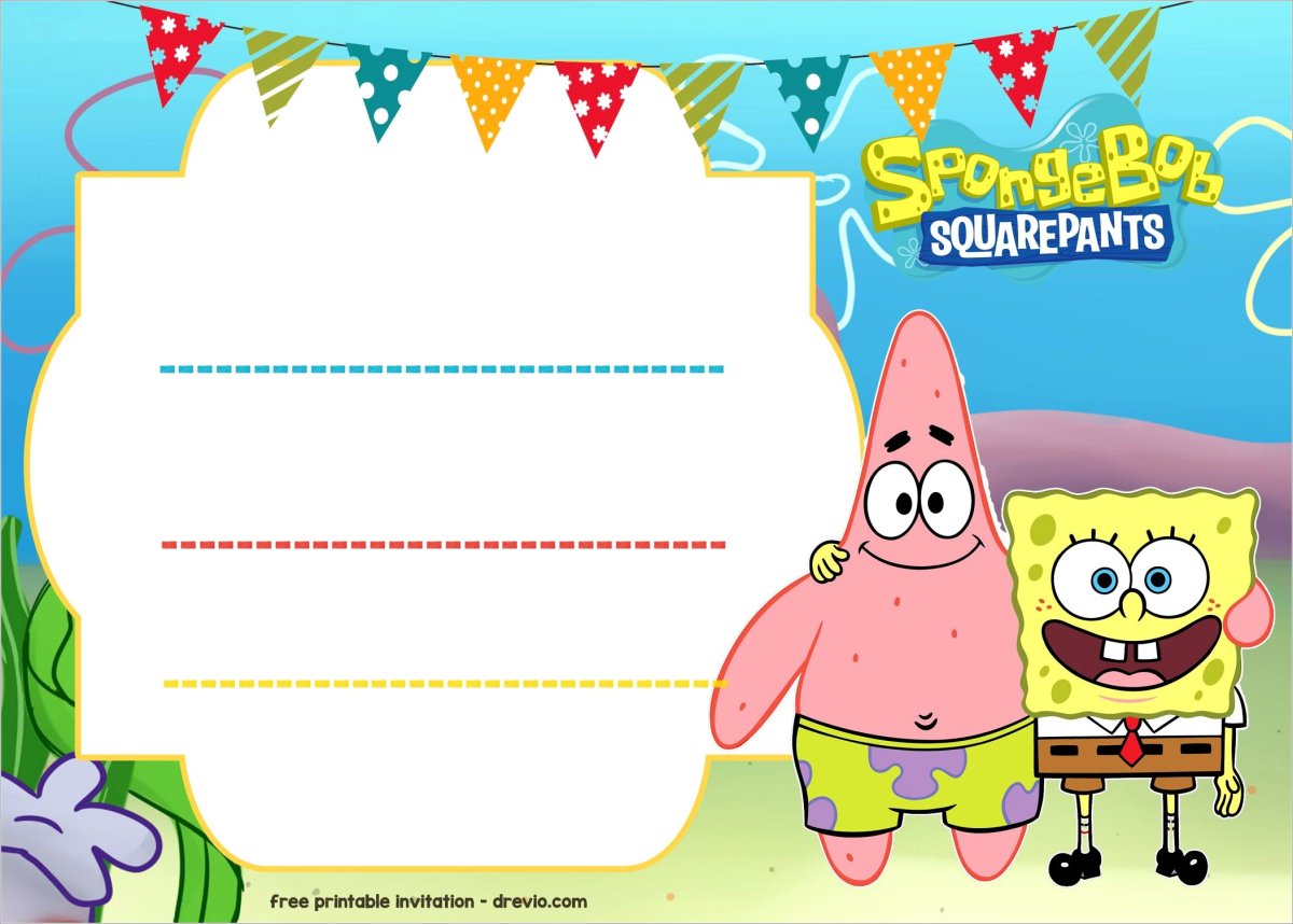 Приглашение на день рождения