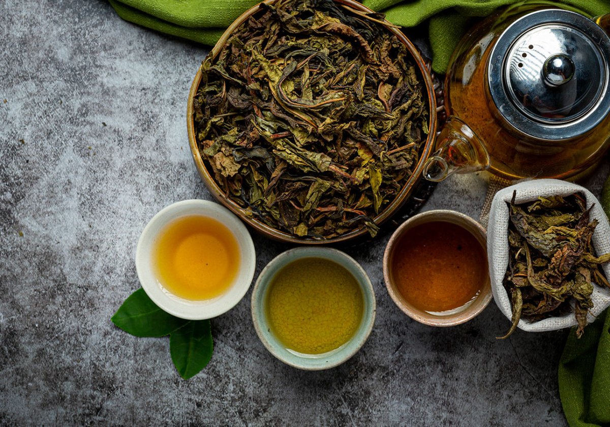 Зелёный чай улун