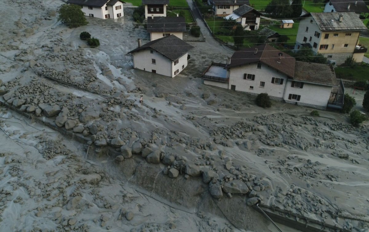 Оползень в Тайване 2010