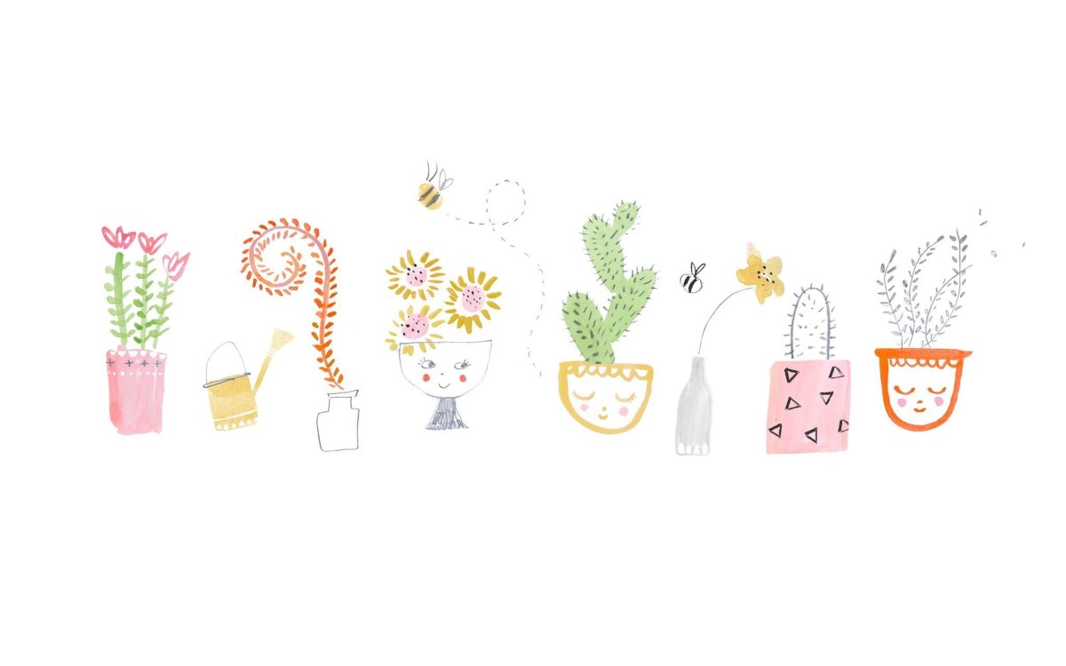 Обои в стиле тумблер лето