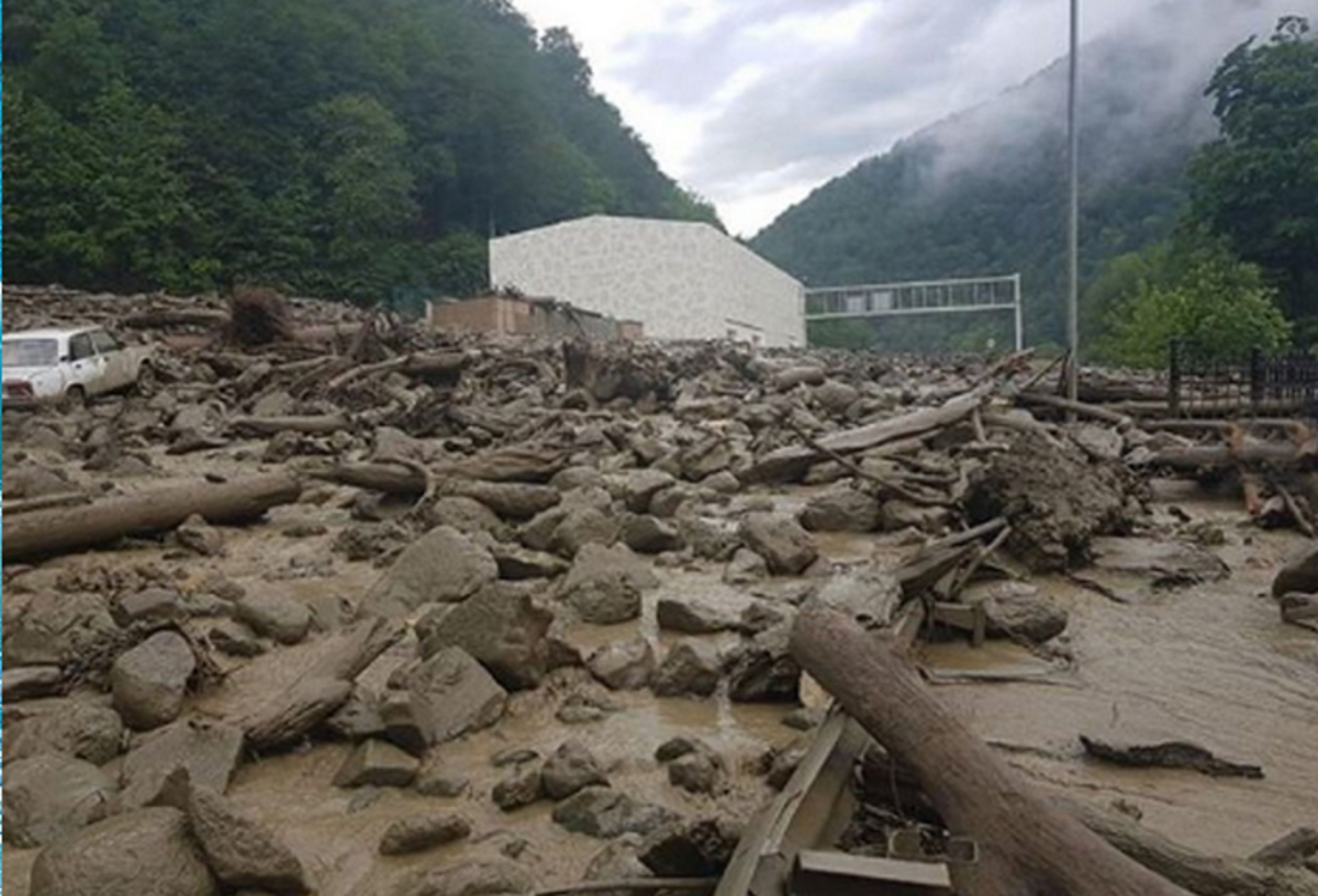 Сель селевой поток