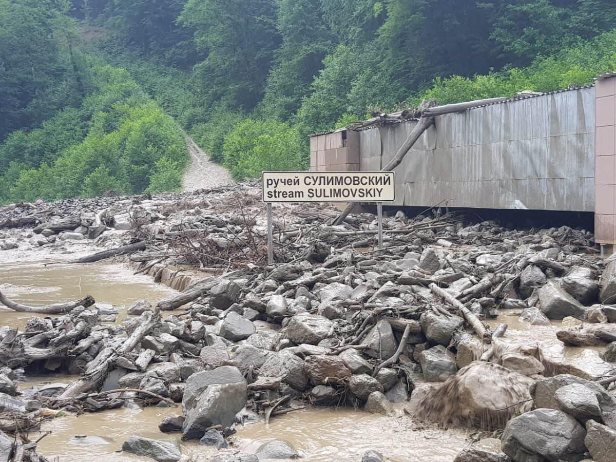 Сход селя в Кабардино Балкарии