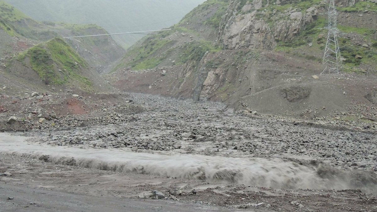 Сель в Приэльбрусье 2021