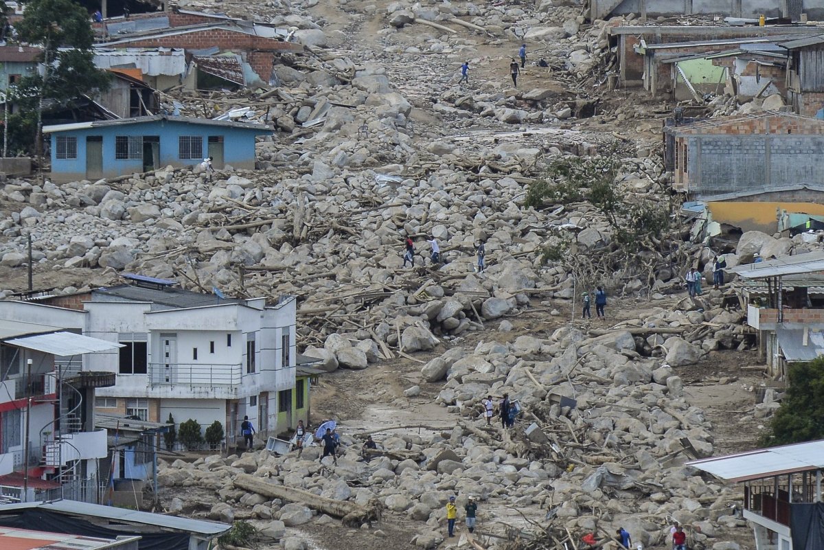 Мультяшный оползень