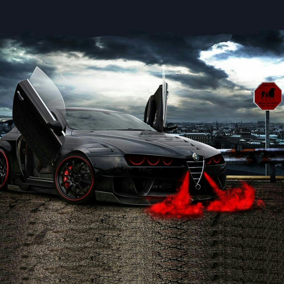 Lamborghini Aventador Black