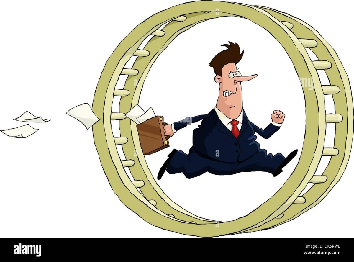 Человек в колесе