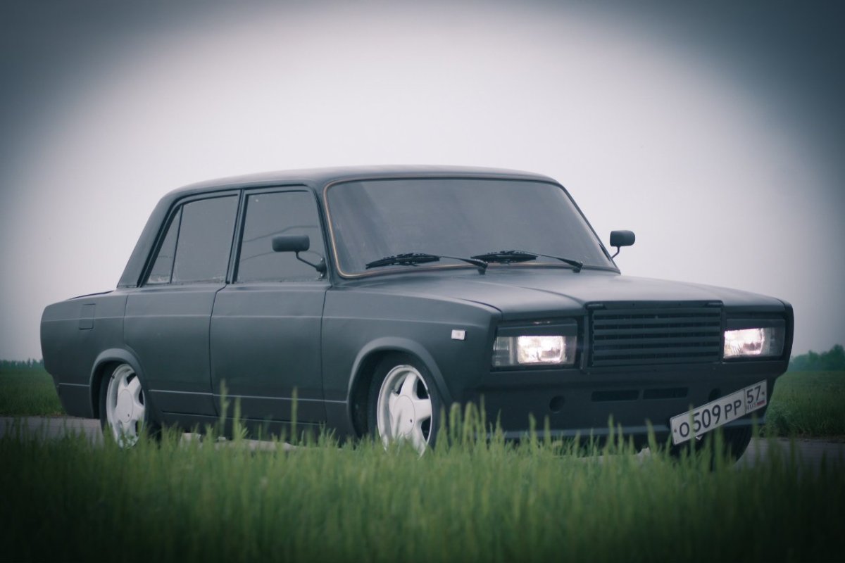 ВАЗ 2107 матовая