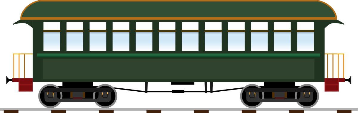 Вагон на прозрачном фоне