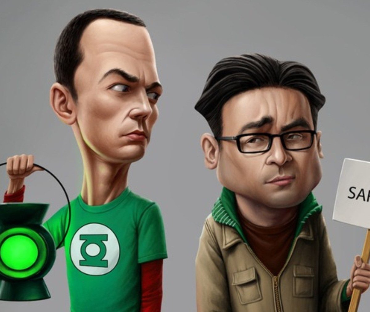 Шелдон и Леонард в Гриффинах