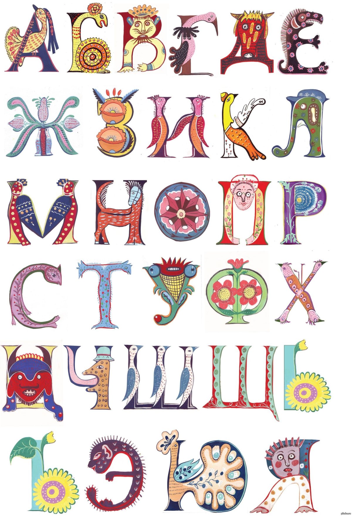 Шрифт из печенья