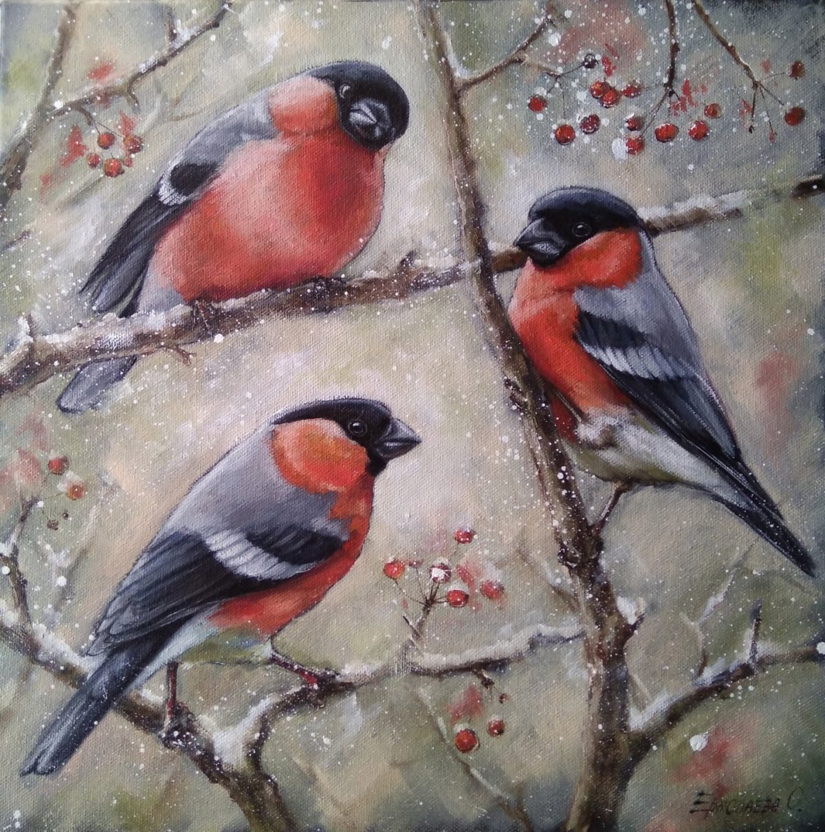 Логотип птица