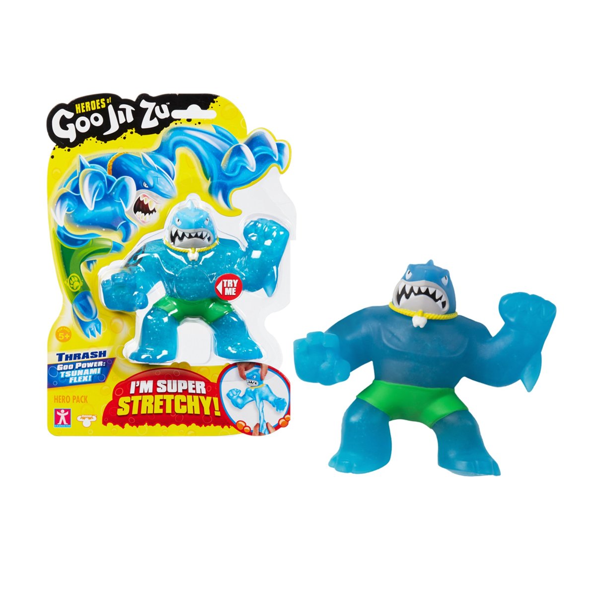 Гуджитсу игровой набор тянущихся фигурок Траш и рок Джо