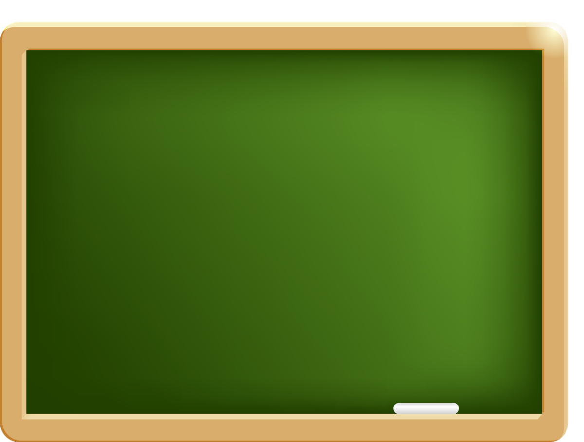 Рамка Школьная доска в классе