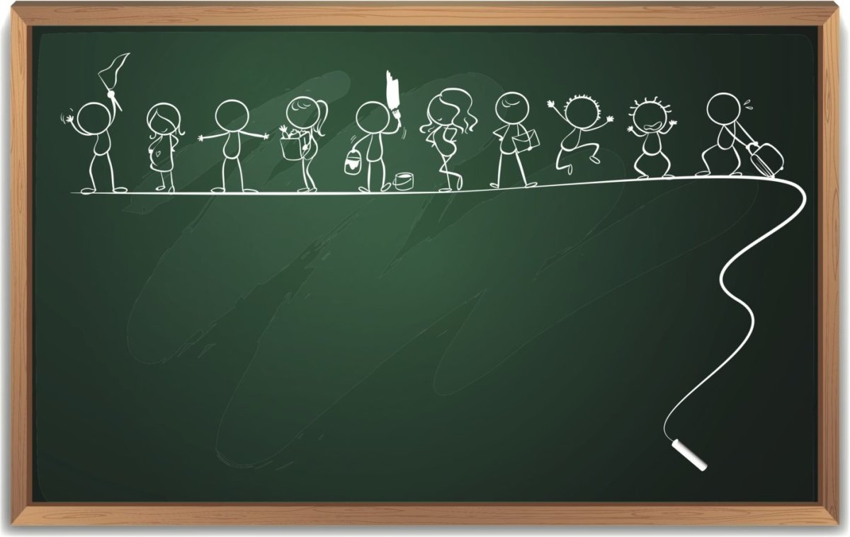 Школьная доска фон