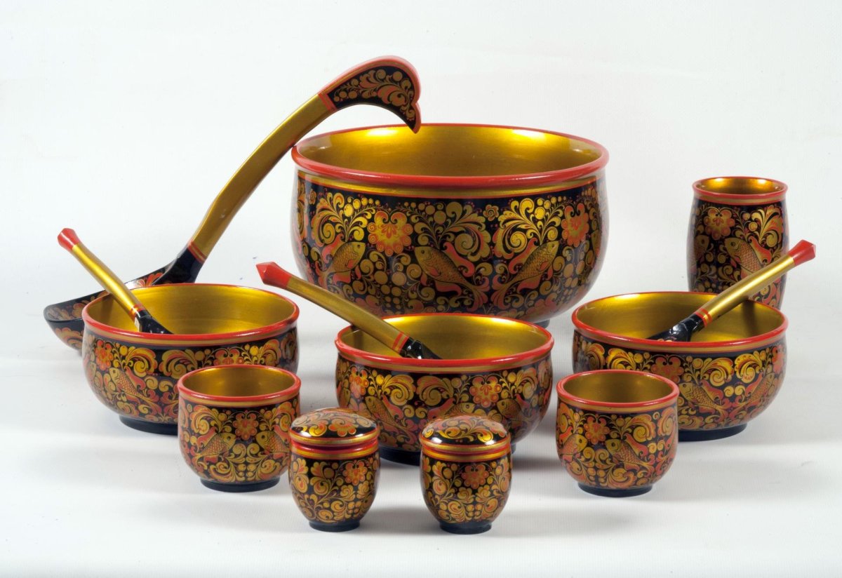 Народные промыслы России Хохлома