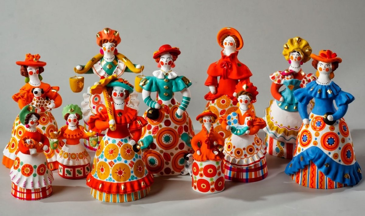 Дымковская игрушка Вятка