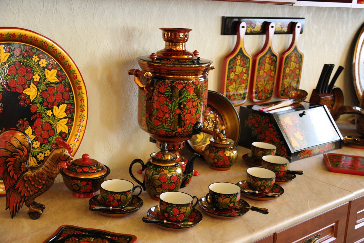 Семенове хохлаская роспись