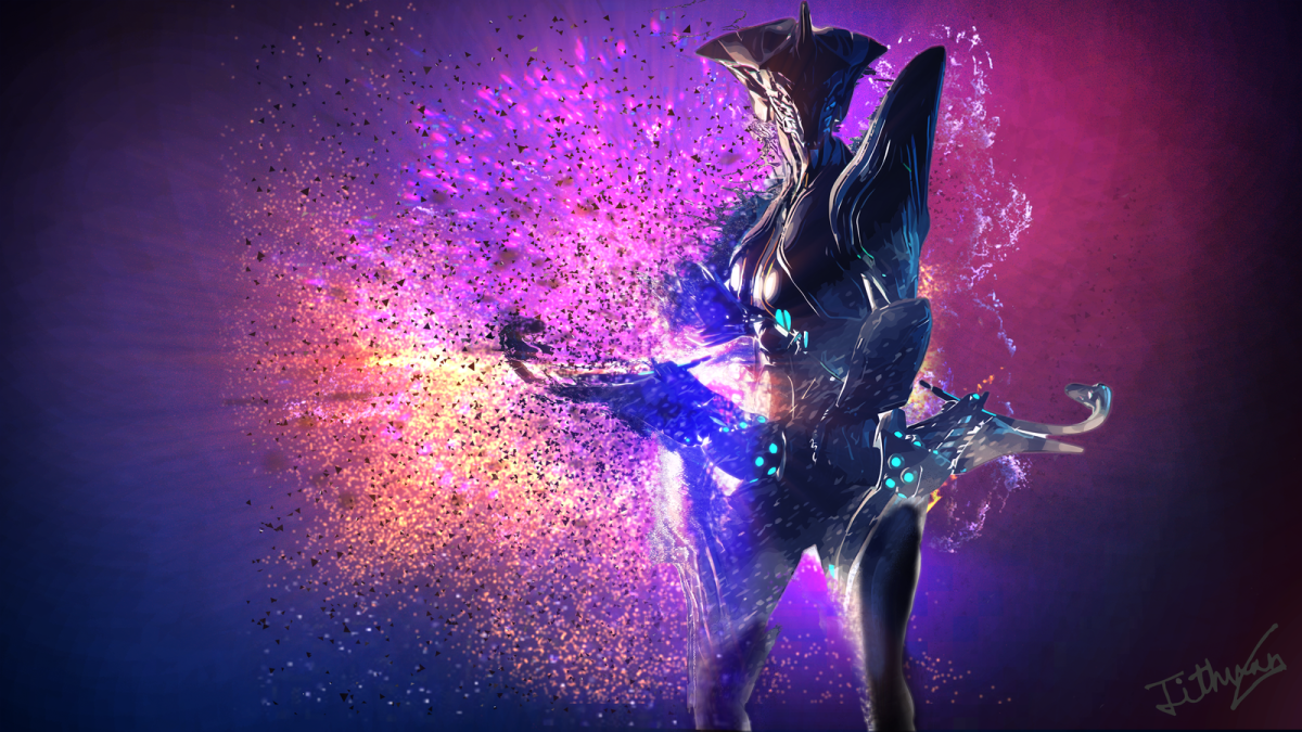 Варфрейм арт на рабочий стол