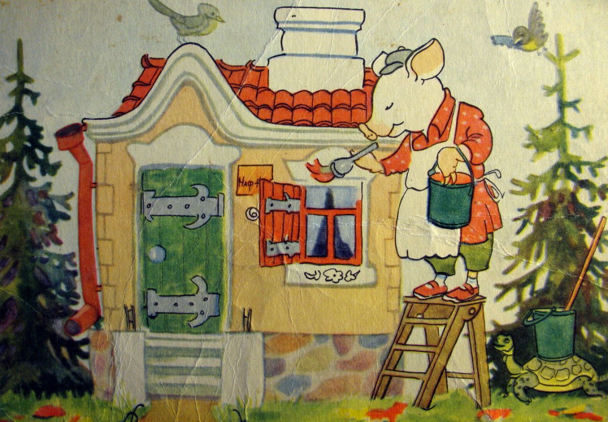 Три поросенка картинки