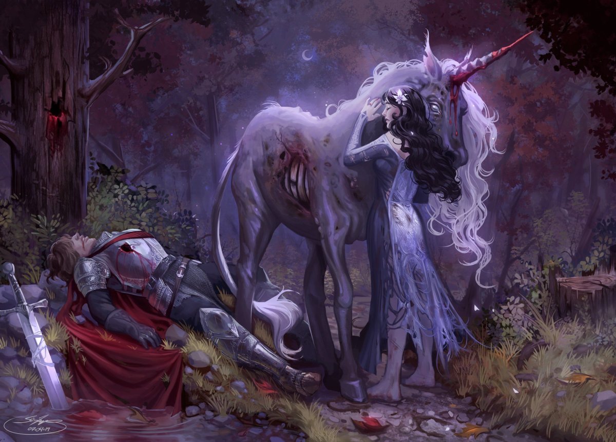 Вендиго мифический зверь арт