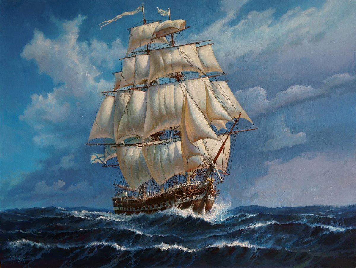 Седов Крузенштерн и Паллада 200-мильная регата