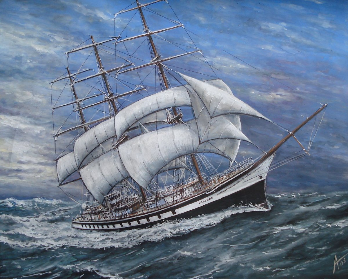 Крузенштерн Седов Паллада