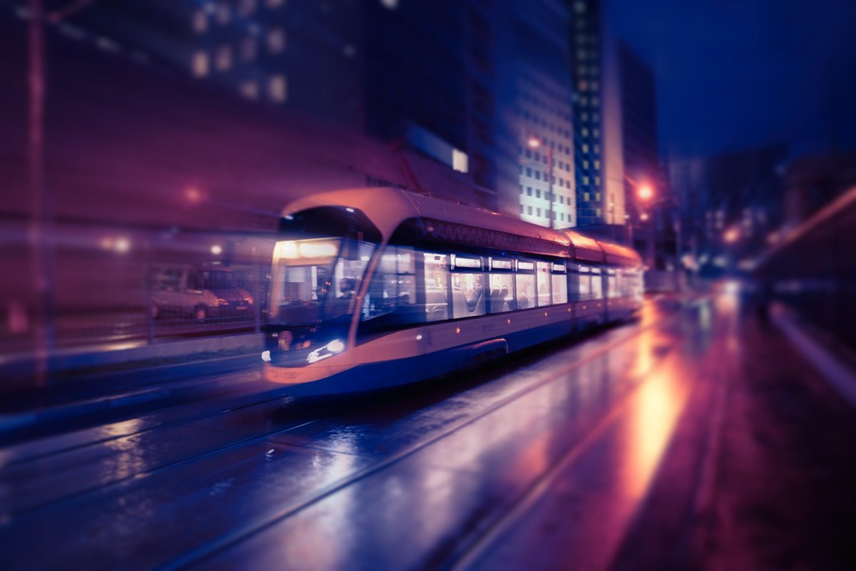 Живописный трамвай