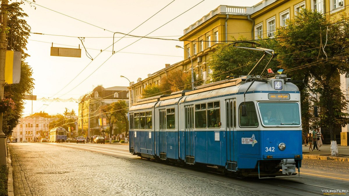 Старые красивые трамваи