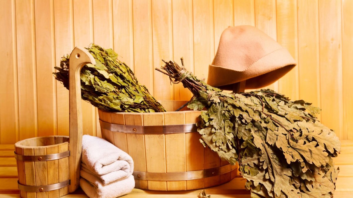 Парилка с веником