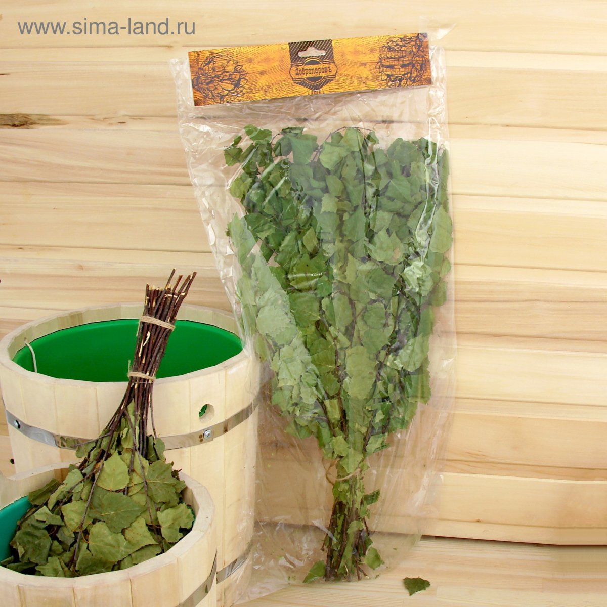 Веник для бани (береза) б033