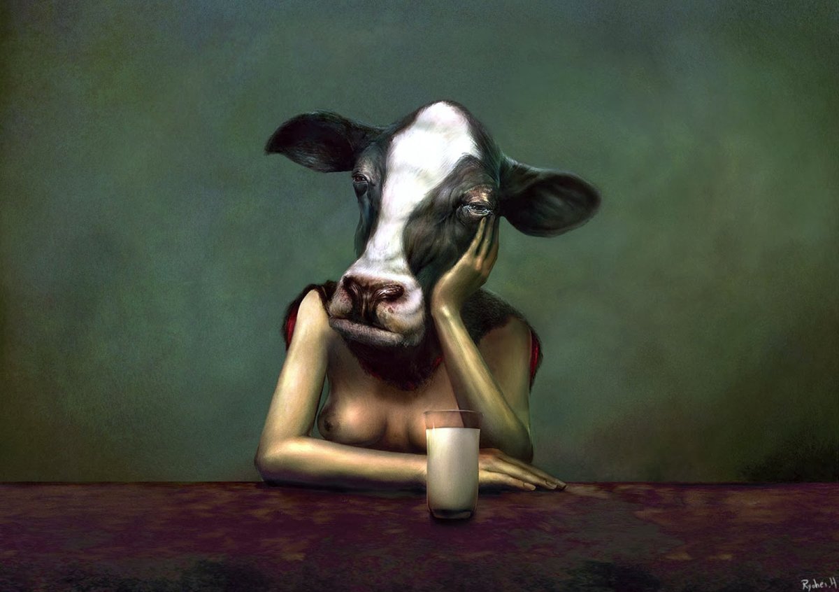 Стилизованная корова