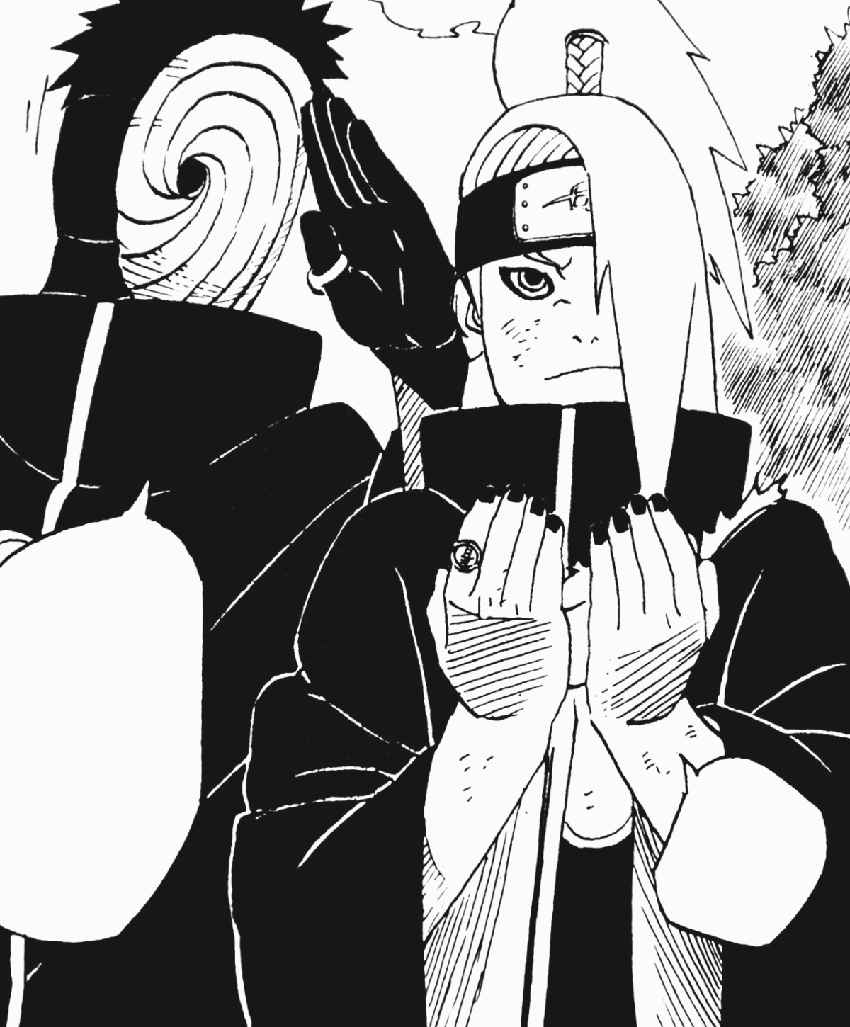 Манга Наруто Дейдара