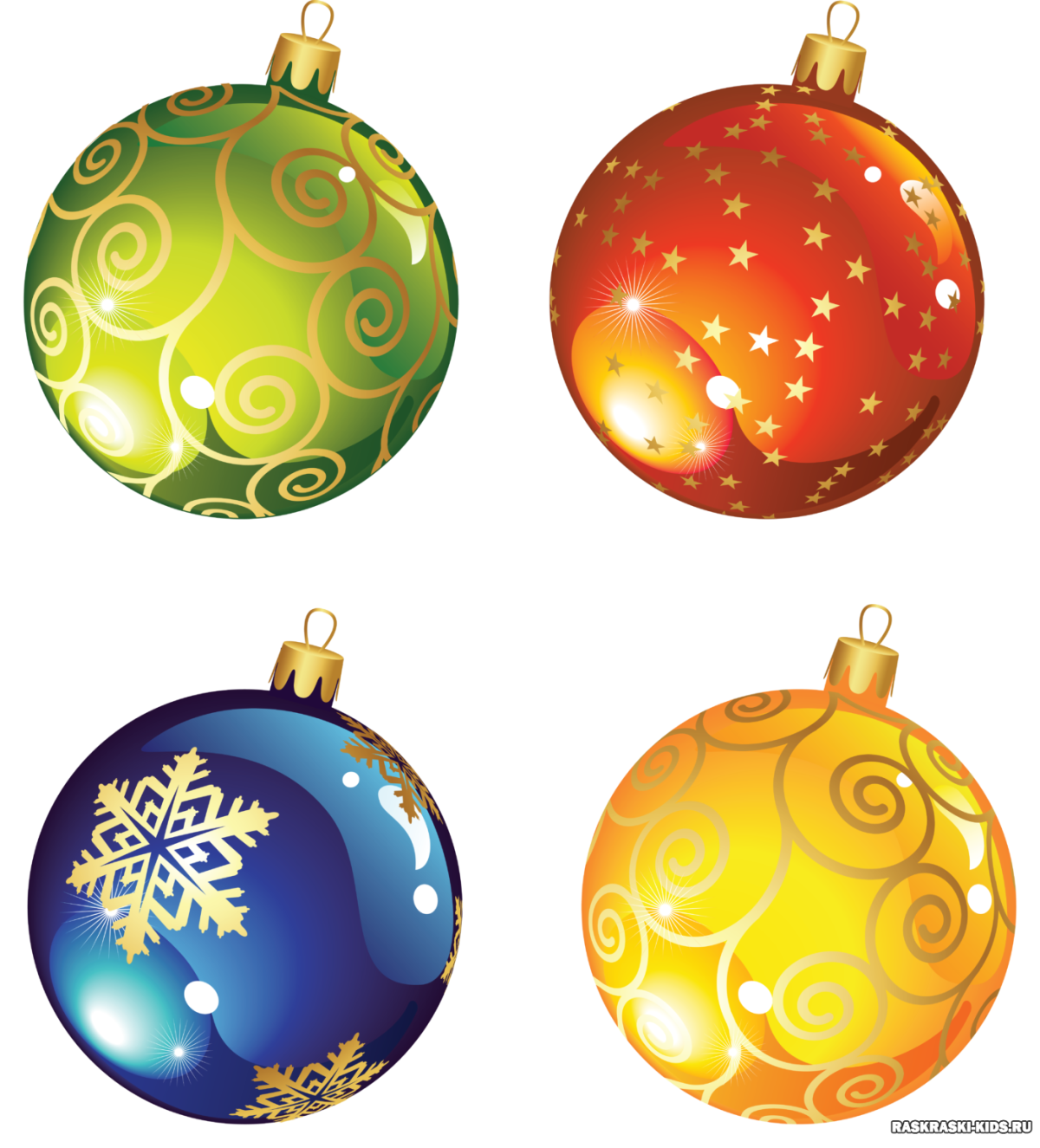 Новогодние елочные игрушки