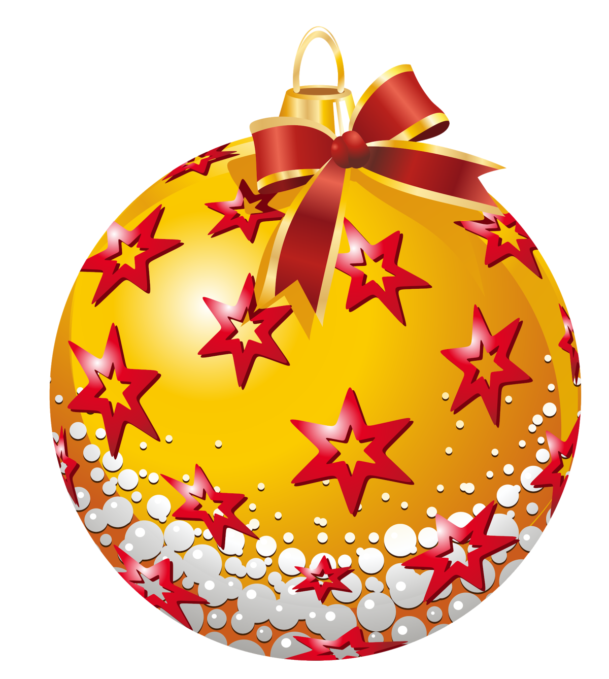 Шарик новогодний