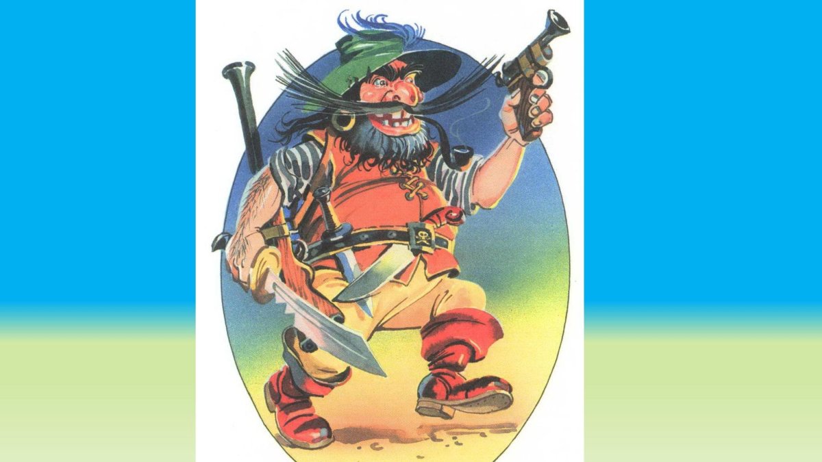 Разбойник Бармалей из Чуковского