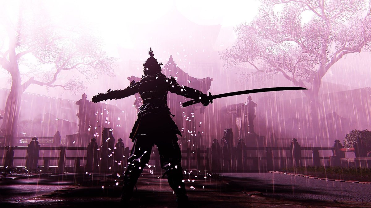 Самурай фон