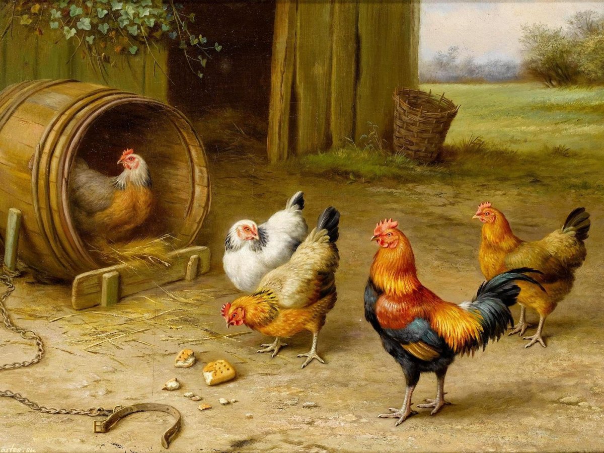 Эдгар Хант птичий двор