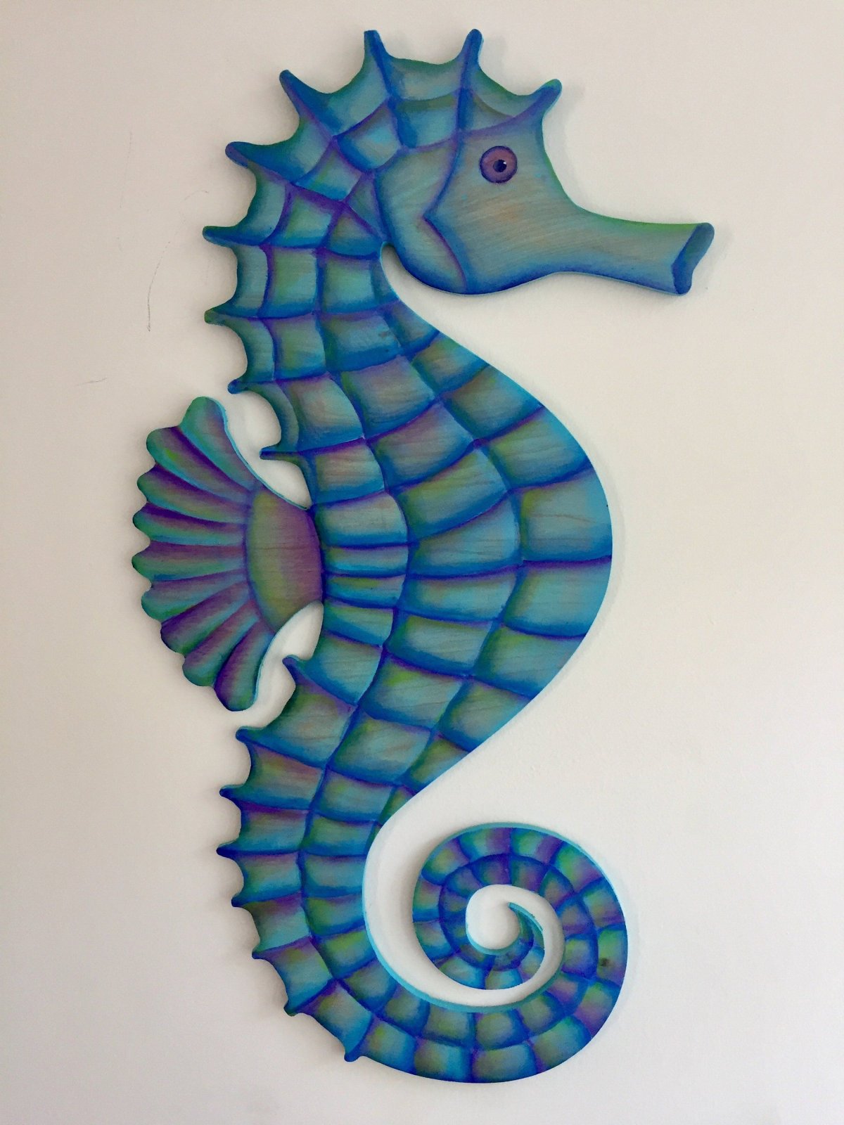 Морской конек рисунок