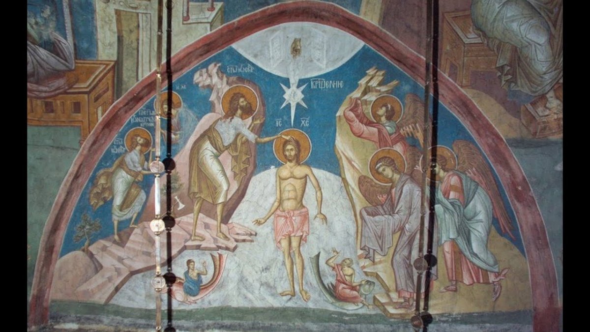 Монастырь высокие Дечаны Сербия фрески