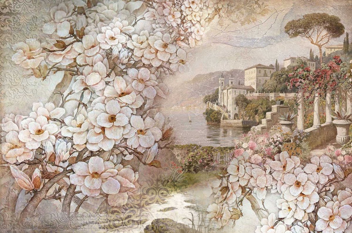 Фотообои фреска Италия 392*260