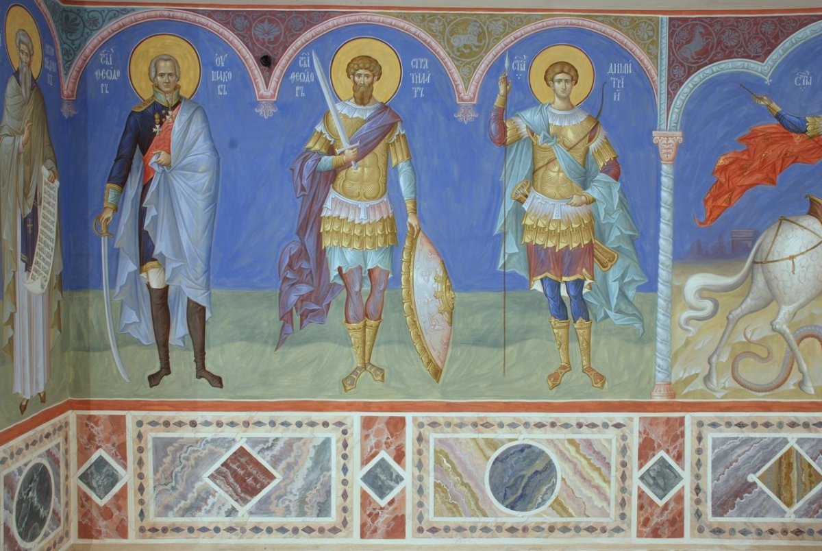 Деркачев иконы фреска